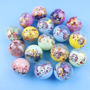 75mm Gashapon Deluxe Laminated Gashapon Machine Game City 7.5cm Gashapon Ball Gashapon Toy Factory Wholesale