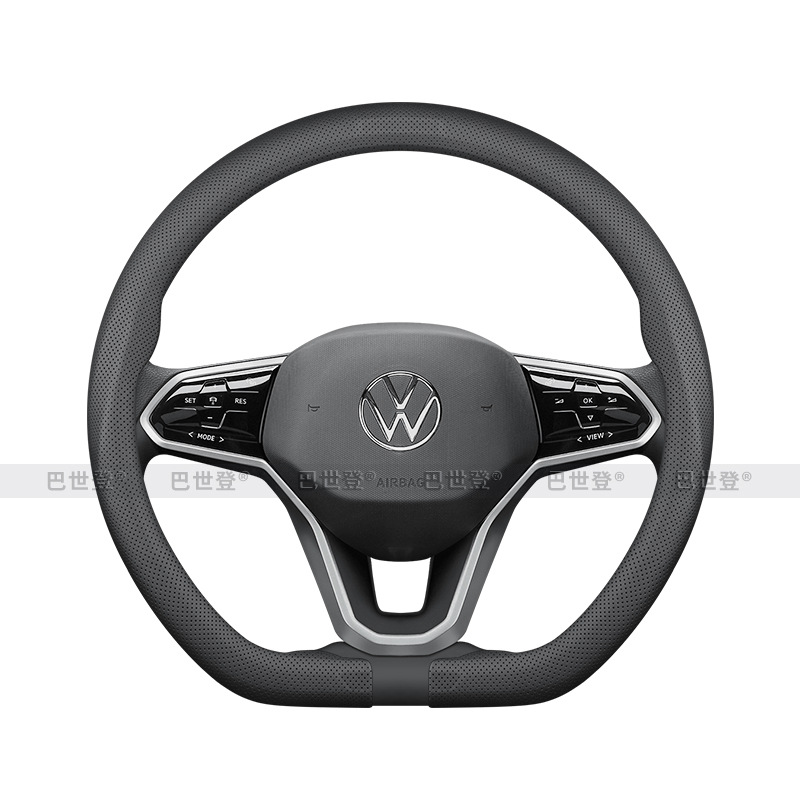 Volkswagen Teramont Steering Wheel Cover, Lavida, Sagitar, Passat, Magotan, Tayron, Tiguan, Bora, T-Roc Snap-On Handle Cover