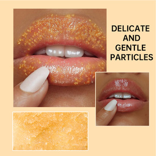 Трансграничный Lip scrub Куркума лимонный скраб для губ Глубокая очистка отшелушивание увлажняющий увлажняющий и омолаживающий