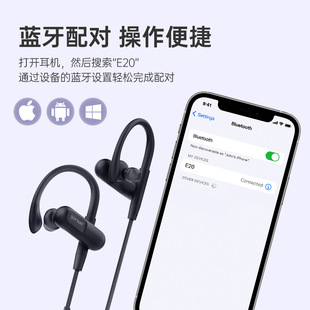 gorsunE21 in-ear wireless bluetooth headset sports ear-hanging bluetooth control voice call