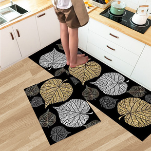 Thickened Dirt Resistant Kitchen Floor Mat Bathroom Door Mat Entrance Mat Entrance Bathroom Door Home Simple Carpet Foot Mat