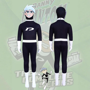 Хэллоуин Butch Hartman Phantom Denny Cosplay Сплошной костюм Детский сценический костюм