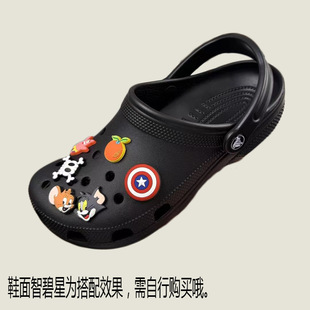 Original Cross Classic Star Clogs Summer Unisex Couple Versatile Non-Slip Beach Sandals with Cushioning