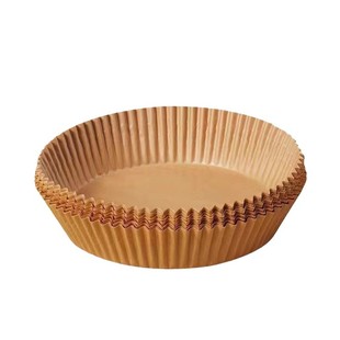 Air Fryer Special Paper Baking Pan Oil Absorbing Paper Pad Paper Household Food Silicone Oil Paper Tin Paper Bowl Baking Pot Square