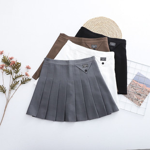 Japanese Mori Women's 2024 Summer Dress New Pleated Triangle Label Bust Skirt Women's Wholesale