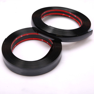 Car window light strip modification universal decorative strip chrome plated light strip car body bumper anti-scratch chrome plated