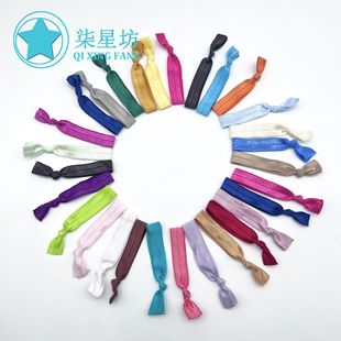 Elastic nylon light wrapping strip 1.5cm knotted hair ring accessories spandex smooth wrapping strip manufacturers