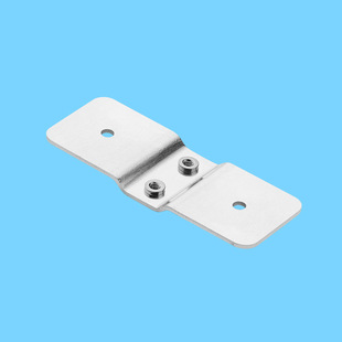 Hardware new energy power automobile aluminum bar bus bar welding bending stamping parts positive and negative conductive hard aluminum bar