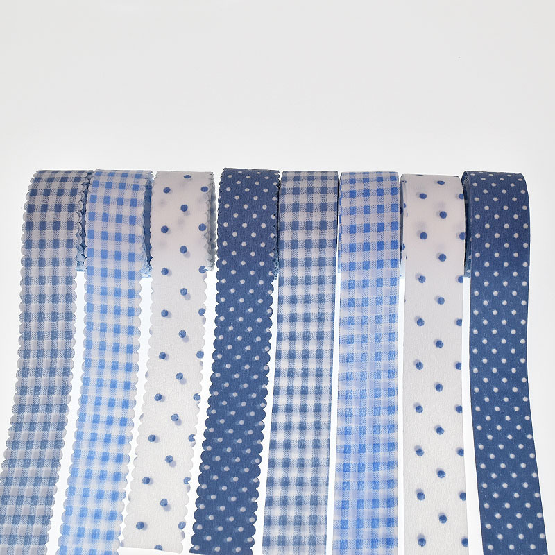 Retro Lolita Academy Style Plaid Polka Dot Bow Materials Handmade DIY Hair Accessories Hair Clips Fabric Accessories