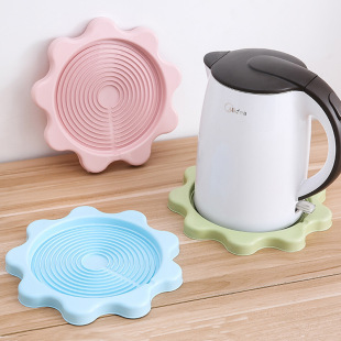 Kettle Cushion Kettle Drain Tray Coaster Household Thermos Anti-heat Insulation Cushion Bottle Cushion