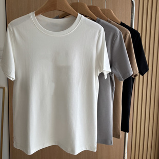 -------- 2525123 camel four-color T-shirt for women