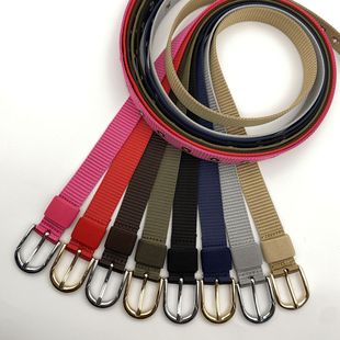 Женский ремень с утолщенной игольчатой пряжкой из сплава Air Eye Belt Прочный и долговечный Удобный и удобный, дышащий в наличии