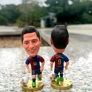 Barcelona Football Souvenir Messi Ronaldinho Piklevan Puyol Doll Doll Gift Surrounding