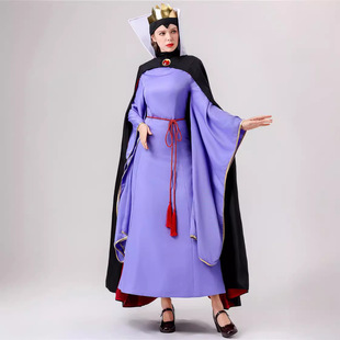 Foreign Trade Halloween cos Fairy Tales Snow White Poison Queen Masquerade stepmother role-playing clothes