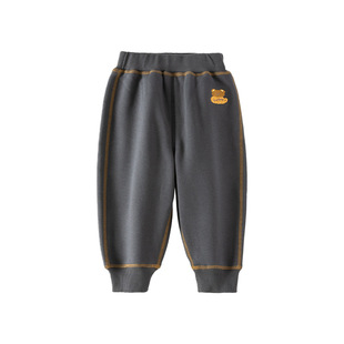 Baby's Pants Boys Casual Trousers Autumn and Winter Fleece-Lapped Pants Children's Sweatpants Baby's Warm Leg Pants Winter Wear