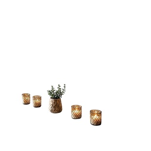 Modern Wooden Wall Sculpture Set of 3 Oak Home Decor Decoration - Living Room