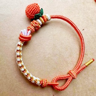 Dragon Boat Festival, Everything Goes Well, Hand-Woven Rope, Multi-Color Wearable Gold Accessories, Everything Goes Well