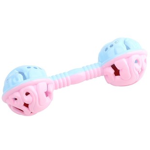 Hand-Rattling Bell Infant Sleeping Artifact Fun Hand-Grasping Double-Head Handheld Rattling Bells Educational Enlightenment Children's Toys