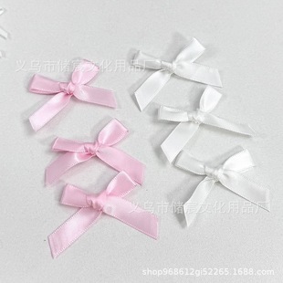 Girly heart diy decorative bow decoration material White Black Pink three colors optional packaging essential cute ins style