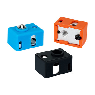 Factory wholesale 3D printer accessories new E3D-V6 heating block fixing block compatible with PT100 sensor