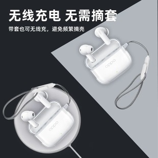 Мягкий чехол против падения, подходит для OPPO Enco Air4i, защитный чехол для наушников, повседневный прозрачный чехол для наушников Free4, новый