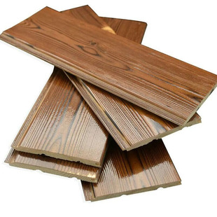 Sauna board paint-free buckle bathroom carbonized balcony ceiling sauna board Pine solid wood wall panel paint-free buckle
