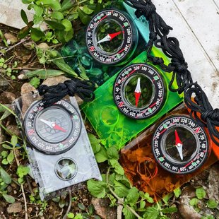 DC361 outdoor multi-function compass compass compass map ruler a variety of colors optional