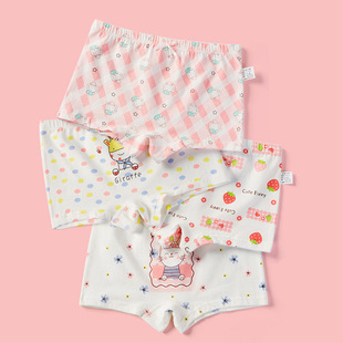 Girls' Underwear Pure Cotton Class A Children's and Girls' Shorts Large Children's and Baby's Boxers Spring and Summer Thin Children's Underwear