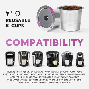 Трансграничные производители поставляют Keurig циркулирует заполненные капсулы кофе капельная чашка одно отверстие фильтр чашки кофе K