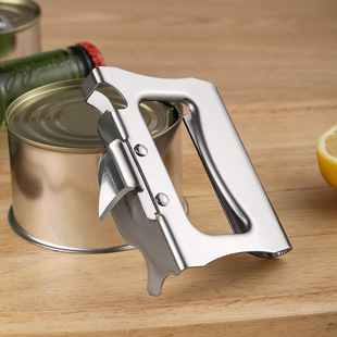 Can opener multi-function bottle opener stainless steel beef can screwdriver light milk iron can knife beer bottle artifact