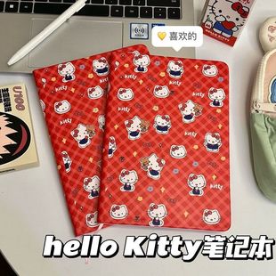 Симпатичные Hello Kitty A5 тетрадь для ноутбуков ins высокий цвет горизонтальная линия