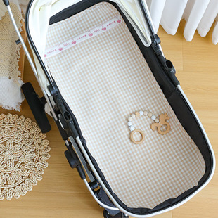 Baby stroller mat summer ramie newborn baby safety seat sweat-absorbent breathable dining chair cushion children's mat