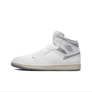 Чистая оригинальная AJ1 спортивная спортивная баскетбольная обувь для мужчин и женщин Mid чикагский черный серый белый синий палец пара кроссовок