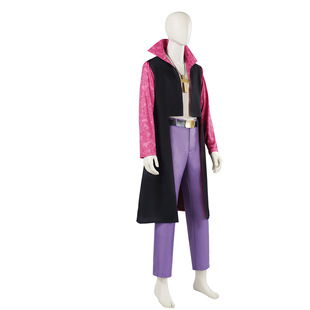 One Piece Hawk Eye Mihawk Косплей Шанкс Бойовая рубашка с воротником-стойкой Косплей Ролевая игра Аниме Набор.