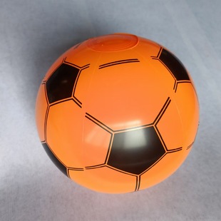 Color inflatable football pvc children's thickened football inflatable elastic toy clap ball hand catch ball basketball wholesale