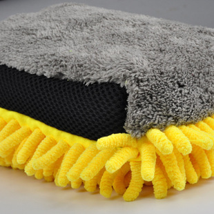 Chenille car wash gloves microfiber waterproof car cleaning gloves coral fleece car Beauty Kitchen home cleaning