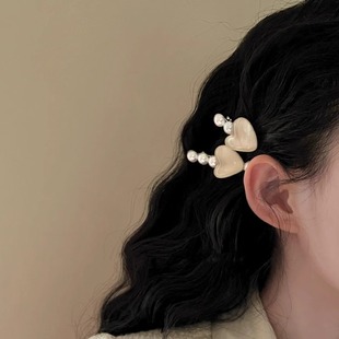 Mermaid Bubble Super Fairy French Wave Light Love Pearl Hairpin Sense Niche Temperament Sweet Bangs Side Clip
