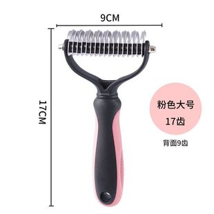 Pet Comb for Cats and Dogs, Double-Sided Stainless Steel Knot Comb to Remove Hair and Knots, Pet Supplies Amazon Best Seller
