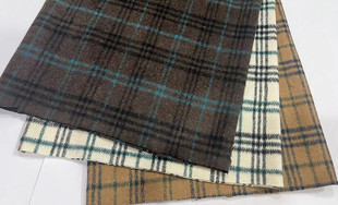 Woolen Woolen Small Plaid Clothing/shoes and Hats/bag Fabric Shaoxing Fabric