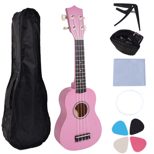 21-дюймовый мини-Укрели для начинающих ukulele начального уровня четырехструнная гитара для детей раннего обучения