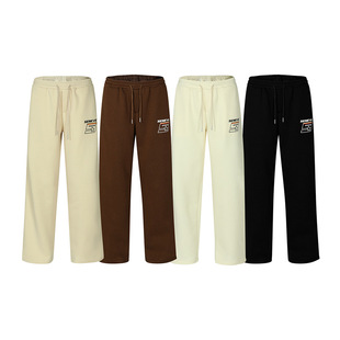 American Style High Street Original National Fashion Pants High-end Sense Simple Loose Casual Pants for Men and Women Street Wide Leg Straight Leg Pants
