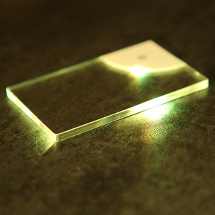 Factory direct supply cross-border LED business card lamp colorful creative business card lamp new strange luminous decorations wholesale factory