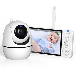 [Factory Outlet] 5-inch HD Baby Care Baby Monitor Monitor Camera Cross-border Explosions