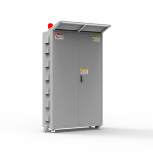 30-grid shared electric car charging warehouse takeout express lithium battery charging cabinet Panzhong Technology
