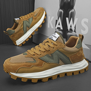 Men's Shoes 2025 Spring Casual Sports Advanced Non-slip Wear-resistant and Convenient Casual Sports Simple Forrest Gump Trendy Shoes