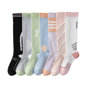 Reflective socks spring new cub socks high tube deodorant anti-pilling boneless socks thin sweat-absorbent breathable sports women's socks
