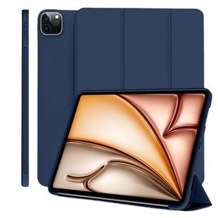 Suitable for iPad10.2 inch silicone soft case Pro11 flat strap wake-up Air6 protective case mini4/5 anti-fall