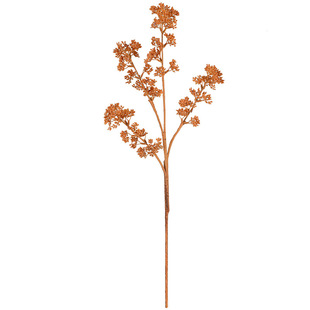 Artificial dried-dried 4-fork cauliflower fruit branch decoration new Chinese home flower arrangement fake flower floral soft decoration