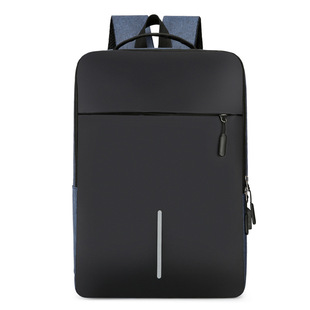 2024 new arrival computer bag men's multi-functional business backpack printed LOGO large capacity waterproof travel schoolbag for students