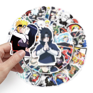 54 Cartoon Day Man Naruto Graffiti Children's Luggage Laptop Car Mobile Phone Waterproof Sticker